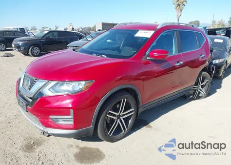 2017 Nissan Rogue S z USA, uszkodzony, nr VIN 5N1AT2MN7HC844152